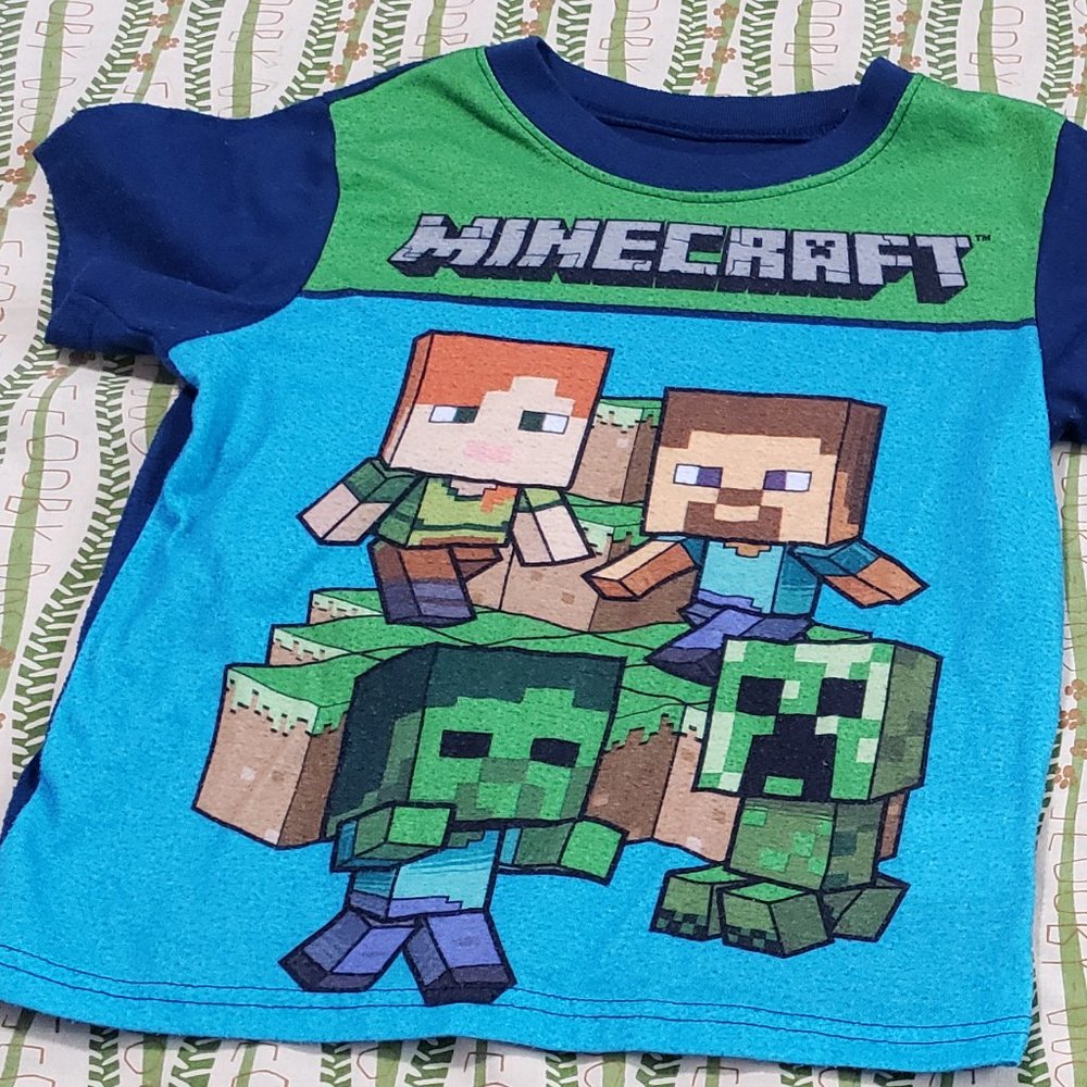 Minecraft pajama set